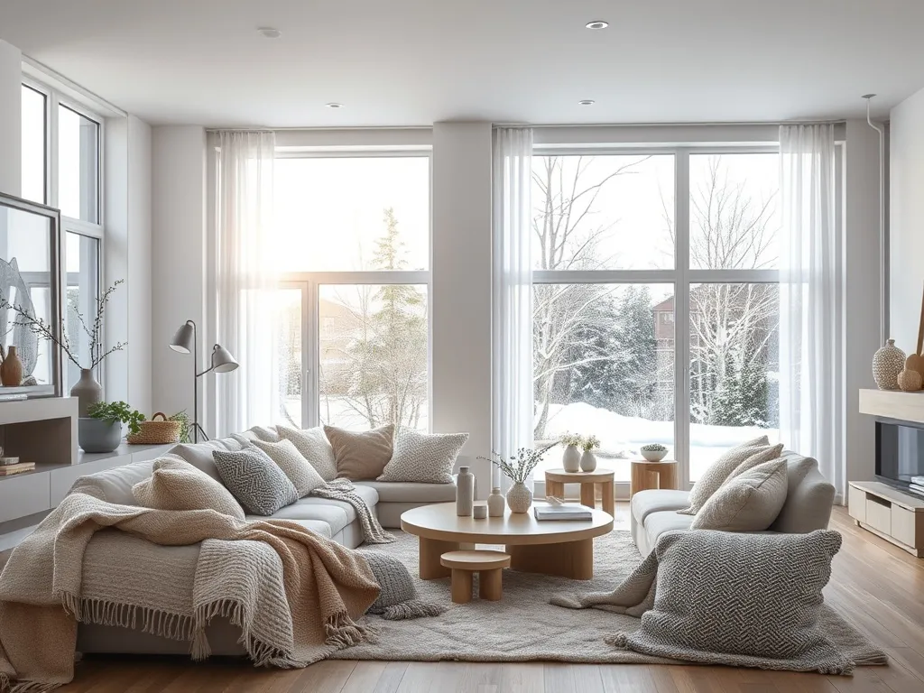 Hygge rom med lys som inviterer til kontakt